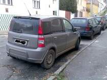 Fiat Panda 100HP Rckansicht.