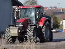 CASE140 steht auf der �ffentlichen Br�ckenwaage eines privaten Landesproduktenh�ndler in Haag/H.; 091113