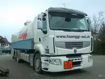 Renault Tanklastwagen in T�uffelen am 23.11.2009