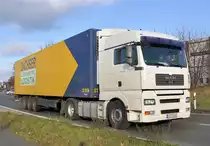 MAN TGA 18.440 K�hlzug, Dachser Lebensmittel-Logistik, Meckenheim 04.12.2009