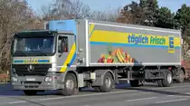 MB Actros 1832 K�hlzug  EDEKA  - Euskirchen 26.11.2009