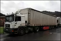 MAN F2000 19.403 Silent der Spedition BALS aus Lennestadt. (06.12.2009)
