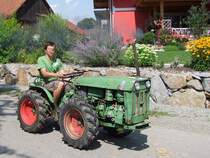 HOLDER A-M-2 nimmt bei der Oldtimerrundfahrt in Antiesenhofen teil;090809