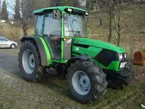 Deutz-Fahr  agroplus70 ,
1981 begann die Traktorenfertigung unter dem Namen Deutz-Fahr,
luftgek�hlter 4-Zyl.Diesel mit 70PS aus 4314ccm,
Nov.2009
