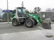 Atlas 70 steht auf dem Bahnsteig in Gro�heringen am 22.10.2009
