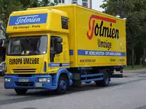 IVECO-EUROCARGO einer Umzugsfirma auf den Stra�en von Cuxhaven;090831