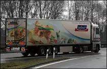 RENAULT MAGNUM 480PS mit einem K�hlauflieger f�r bofrost. (12.12.2009)