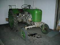 Steyr Traktor 80S im Juli 2007 in der Tiefgarage von Heiligenblut/K�rnten