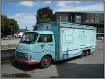 Diesen sch�nen alten Transporter habe ich am 24.07.2009 vor dem Banhnhof in Luzern in der Schweiz aufgenommen.