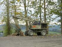 T174-2 auf dem Gelnde des Bahnhofs Elterlein, 03.10.07