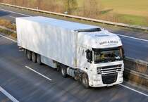 DAF XF  Mohr & Braun  - A61 bei Rheinbach - 15-12.2009