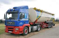 MAN Silotransporter  Team Logistic GmbH  - Odendorf 05.12.2009