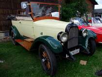 OVERLAND-Whippet,Bj.1926 hat 26PS, und nimmt bei der Oldtimerausstellung in Neukirchen/Vckla teil;090805