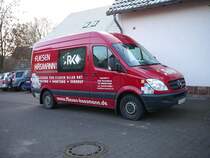 MB Sprinter von Fliesen KSMANN am 15.12.2009 in Burghaun