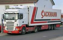 Scania R 420  Sackmann  - 07.12.2009 in Euskirchen