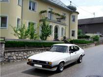 FORD-Capri anlsslich der Oldtimerrundfahrt in Neukirchen/Vckla;090705