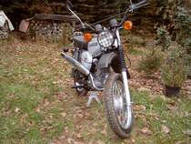 Ein Simson S51 Enduro aus dem Baujahr 1984