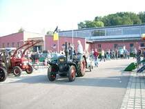 35PS Eilbulldog macht sich auf dem Heimweg vom Bulldogtreffen in Burkhardtsdorf 2007