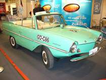 Amphicar, Schwimmwagen nach einer Konstruktion von Hans Trippel. Standardmotorisierung war ein Triumphmotor.