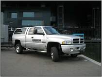 Ein Dodge Ram 2500 vor dem Kultur- und Kongresszentrum in Luzern am 18.07.2007.