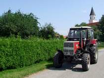 STEYR870, Baujahr 1970 hat 69PS und nimmt bei der Oldtimerrundfahrt in Reichersberg teil;090809