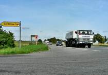 Krupp Sattelzug unterwegs von Stralsund nach Stettin am 03.09.08 mit der Hanse-Tour bei Brandshagen