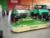 Noch ein �lteres Modell mit modernen M�hwerk von Krone.