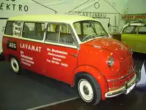 Lloyd LT 600 mit zeitgen�ssischer Werbebeschriftung