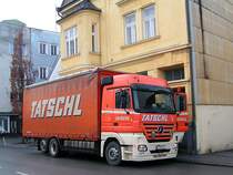 ACTROS 2641 der Sped. TATSCHL im Zustelldienst in Ried i.I.;091230