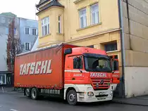 ACTROS 2641 der Sped. TATSCHL im Zustelldienst in Ried i.I.;091230