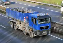 MAN TEA 18.460 auf der A 61 bei Rheinbach - 15.12.2009