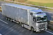 MB Actros 1846  Charter Way  - A 61 Rheinbach 15.12.2009