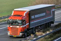 Scania R380  VOS NEDERHEMERT  Niederlande auf der A 61 bei Rheinbach - 15.12.2009