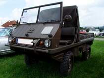 PUCH-HAFLINGER mit Baujahr1969 befindet sich nun in Privatbesitz, und nimmt an der Oldtimerausstellung in Neukirchen/V�ckla teil;090705