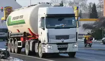 Renault Tanksattel  Spedition Petri  am 07.01.2010 in Euskirchen