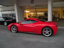 Wundersch�ner Ferrari 458 Italia. Die aufnahme stammt vom 02.01.2010