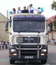 MAN TGA D20 aus dem Mansfelder Land in Sachsen-Anhalt; 19.08.2007