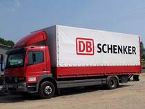 MB im Einsatz f�r DB-Schenker bei Zustellfahrten in Ried i.I:;090802