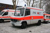 DRK Essen
RTW
E RK 8305
Mercedes 614D
Aufgenommen bei der Er�ffnung der Ruhr 2010 am 10.1.2010 auf der Zeche Zollverein.