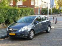 Corsa CDTI fotografiert in Leiden, Niederlande am 13-10-2007.