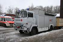 DRK Essen
E RK 71
Magirus Deutz 170D11
Aufgenommen bei der Er�ffnung der Ruhr 2010 am 10.1.2010 auf der Zeche Zollverein. 
