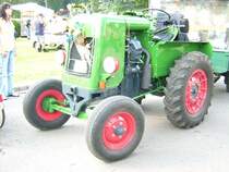 Frisch restaurierter IFA Aktivist beim Bulldogtreffen in Burkhardtsdorf