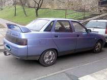 Lada 110 Rckansicht.
Gesehen: 14. 01. 2010.