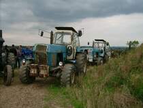 2 ZT303 bei einer Pause am Feldrand in Klaffenbach