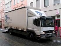 ATEGO 1229 von TCL-Courier-Logistic im Zustelldienst in der Innenstadt von Ried i.I.;100107