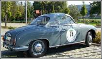 P 70 COUP, Bj.1958, Heckansicht, SACHSEN CLASSIC 2005, Bad Schandau,