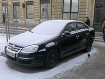 VW Jetta. Aufgenommen: 27.01.2010