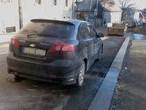 Chevrolet Lacetti mit  WTCC Street  optisches bodykit. Gesehen: 04.02.2010.