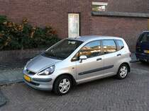 Honda Jazz fotografiert in Leiden, Niederlande am 23-10-2007