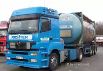 Mercedes Benz AxorI Spedition Curt RICHTER mit SWAP Tankcontainer 07/04/06 in Marl